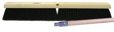 Weiler® Vortec Pro® Medium Sweep, 24 in Lacquered, 3 in Trim, Black Tampico Fill, 44819