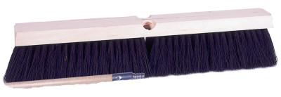 Weiler® Vortec Pro® Medium Sweep, 18 in Lacquered Hardwood Block, 3 in Trim , Black Tampico Fill, 44853