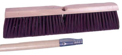 Weiler® Vortec Pro® Garage Brush Combo Pack, 18 in, 3-1/4 in Maroon Polypropylene Fill, 44863