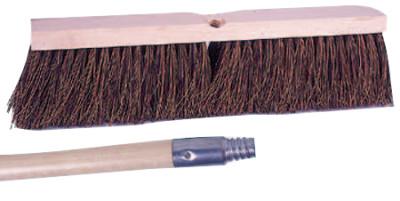 Weiler® Vortec Pro® Garage Brush Combo Pack, 24 in Hardwood Block, 4 in Trim, Palmyra Fill, 44866
