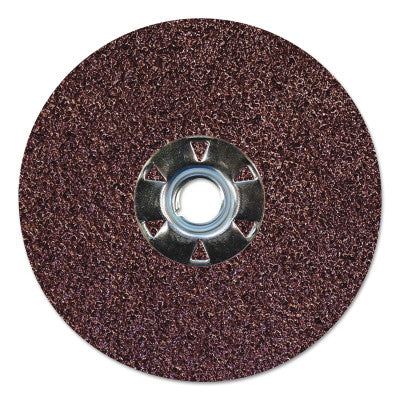 Weiler® Wolverine Resin Fiber Discs, 4 1/2 in Dia, 5/8 Arbor, 36 Grit, Aluminum Oxide, 59973