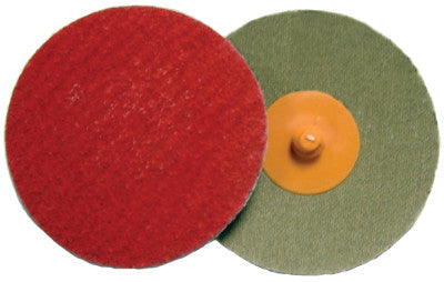 Weiler® Plastic Button Style Blending Discs, Ceramic, 3 in Dia., 60 Grit, 60176