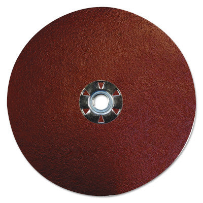 Weiler® Tiger Aluminum Resin Fiber Discs, 7 in Dia, 5/8 Arbor, 120 Grit, Aluminum Oxide, 60626