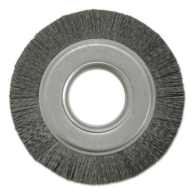 Weiler® Composite Metal Hub Wheel Brushes, Ceramic, 6 in, 4000 rpm, 86120