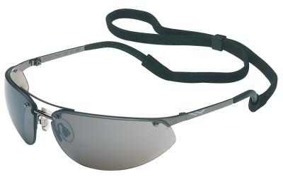 Honeywell Fuse Eyewear, Silver Mirror Lens, Polycarbonate, HC, Gunmetal Frame, Metal, 11150804