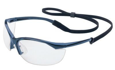Honeywell Vapor Eyewear, TSR Gray Lens, Polycarbonate, Fog-Ban Anti-Foglic Blue Frame, 11150906
