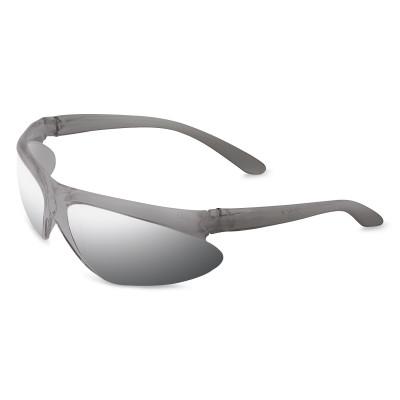Honeywell A400 Series Eyewear, Silver Mirror Lens, Polycarbonate, Hard Coat, Gray Frame, A403