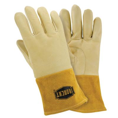 West Chester IronCat MIG/TIG Welding Gloves, Goatskin Leather, X-Large, Pearl, 6142/XL