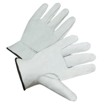 West Chester 991K Series Drivers Gloves, Large, White, 991K/L