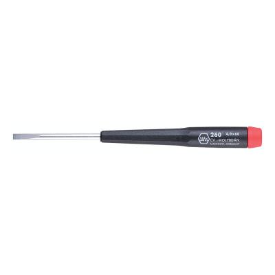 Wiha?? Tools Slotted Precision Screwdrivers, 1/16 in, 4.72 in Overall L, 26015