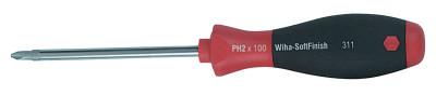 Wiha® Tools #2 PHILLIPS SCREWDRIVER 4" LONG, 31115