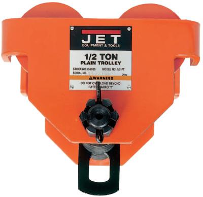 JPW Industries PT Series Plain Trolley, 1/2 Ton, 2 1/2" - 8" Beam Width, 252005