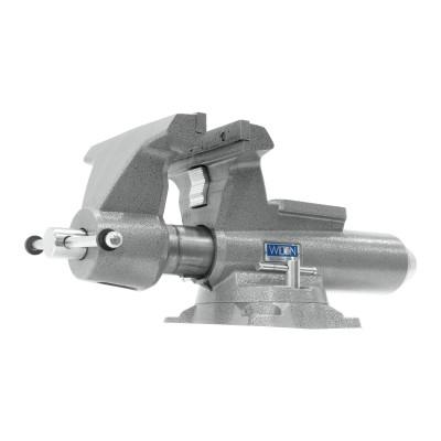 JPW Industries Utility Bench Vise, 4-1/2 in Jaw Width, 2-3/4 in Throat Depth, 360° Swivel, 28818