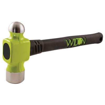 JPW Industries Unbreakableƒ?› Ball Pein Hammer, Unbreakable Handle, No-Slip Grip, 18 in, Drop Forged steel, 32 oz Head, 33214