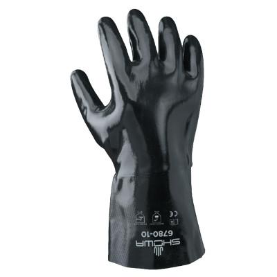 SHOWA® Neoprene 12" Gauntlet, Black, Smooth, Large, 6780-10