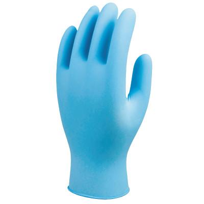 SHOWA® 7005 Series Disposable Nitrile Gloves, Powder Free, 4 mil, Small, Blue, 7005PFS