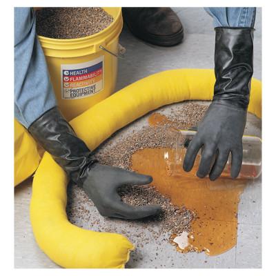SHOWA® Butyl II Chemical-Resistant Gloves, Size 9, Black, 874R-09