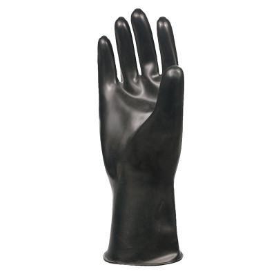 SHOWA® Butyl Chemical-Resistant Gloves, Size 11, Black, 878-11
