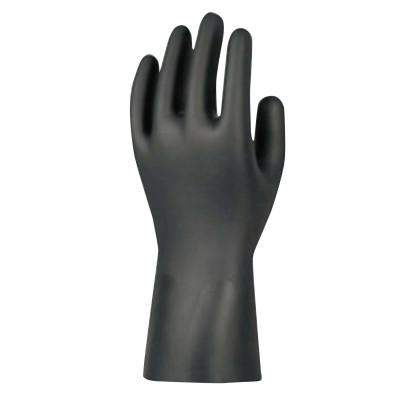 SHOWA® N-DEX® 9700 Series Disposable Nitrile Gloves, Powder Free, 6 mil, Large, Black, 9700PFL