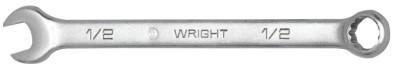 Wright Tool 12 Point Flat Stem Combination Wrenches, 3/8 in Opening, 6 in, 1112