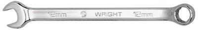 Wright Tool 12 Point Full Polish Combination Wrenches, 9/16 in Opening, 7 15/16 in, 1218