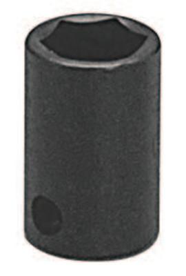 Wright Tool 3/8" Dr. Standard Impact Sockets, 3/8 in Drive, 16 mm, 6 Points, 38-16MM