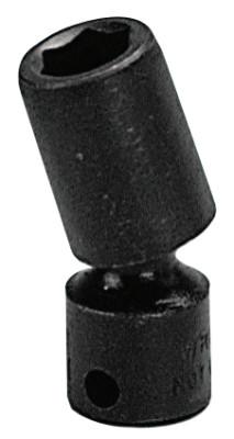 Wright Tool 3/8" Dr. Universal Impact Sockets, 3/8 in Drive, 5/8 in, 6 Points, 3860