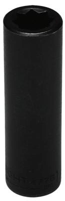 Wright Tool 1/2" Dr. Deep Impact Sockets, 1/2 in Drive, 9/16 in, 12 Points, 4968