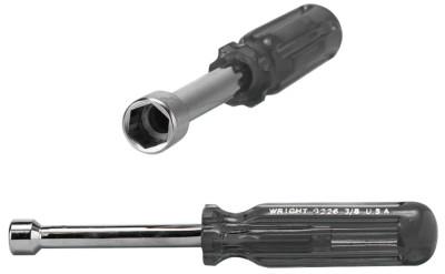 Wright Tool Hollow Shaft Nutdriver, 1/4 in, 9222