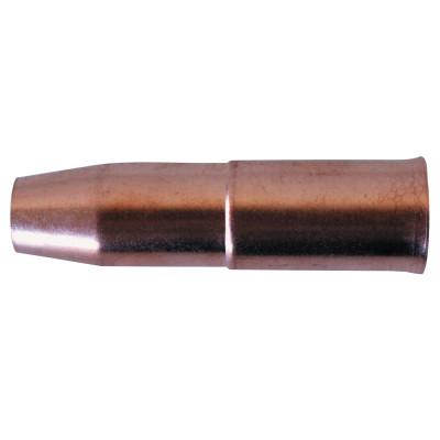ORS Nasco MIG Gun Nozzle, 1/2 in Bore, 1/8 in Recess, Tweco® Style 24CT, Coarse Thread, 24CT-50S