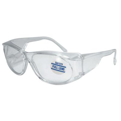ORS Nasco Full-Lens Magnifying Safety Glasses, 1.25 Diopter, Clear Polycarbonate Lens/Tint, Clear Frame, MS125